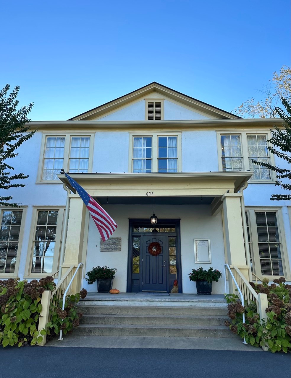 Worth the Drive: Blue Door in Flint Hill